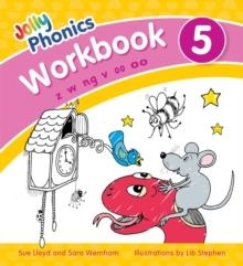 Jolly Phonics Workbook 5: in Precursive Letters (British English edition) | 9781844146550