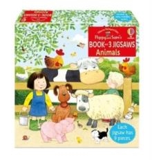 POPPY AND SAM'S BOOK AND 3 JIGSAWS: ANIMALS | 9781801318471 | HEATHER AMERY