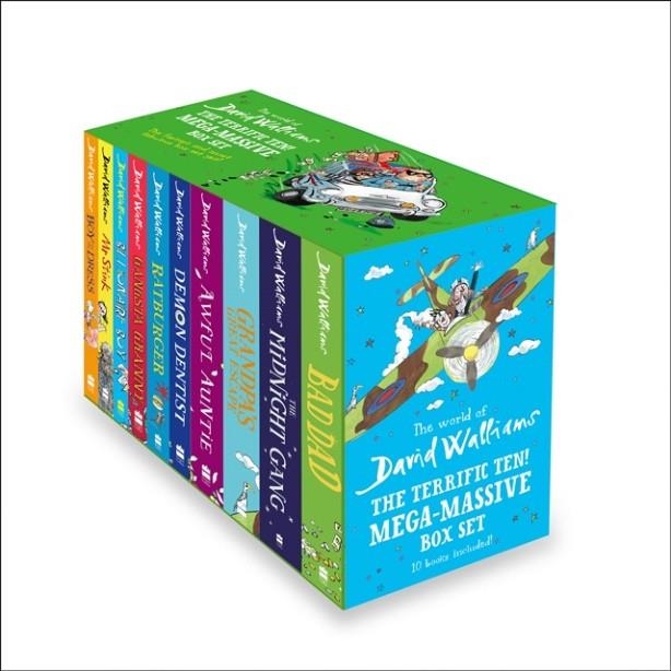 THE TERRIFIC TEN: MEGA-MASSIVE BOX SET | 9780008363581 | DAVID WALLIAMS