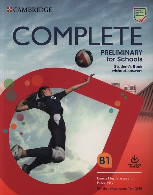 PET COMPLETE PRELIMINARY FOR SCHOOLS SB NO KEY INTERNATIONAL EDITION | 9781108539050