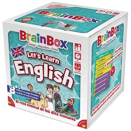 BRAINBOX LET'S LEARN ENGLISH | 5025822234520 | THE GREEN BOARD GAME