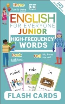 ENGLISH FOR EVERYONE JUNIOR HIGH-FREQUENCY WORDS FLASH CARDS | 9780241536230 | DK