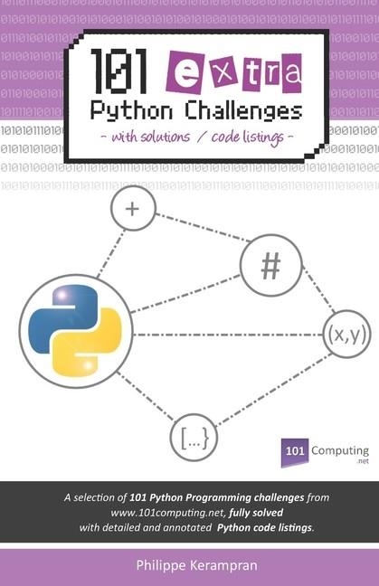 101 EXTRA PYTHON CHALLENGES: WITH SOLUTIONS  | 9798734406984 | KERAMPRAN, PHILIPPE