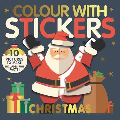 COLOUR WITH STICKERS CHRISTMAS | 9781838914332 | JONNY MARX