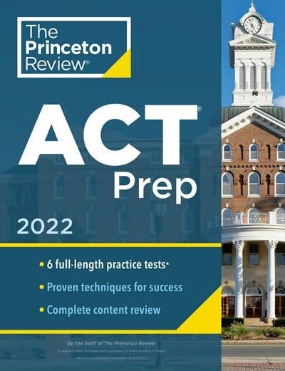 PRINCETON REVIEW ACT PREP 2023 | 9780593516324