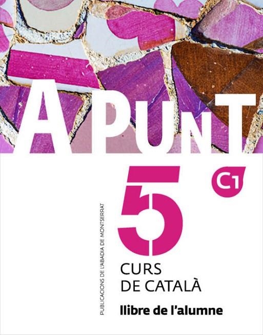 A PUNT. CURS DE CATALA. LLIBRE DE L ALUMNE, 5 C1 | 9788491912262 | ALBERT VILAGRASA GRANDIA