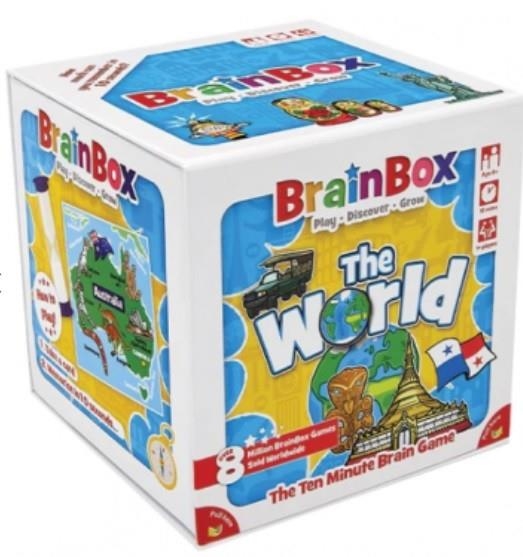 BRAINBOX THE WORLD REFRESH 2022 | 5025822244017 | THE GREEN BOARD GAME