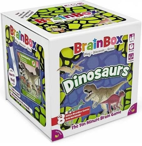 BRAINBOX DINOSAURS REFRESH 2022 | 5025822244062 | THE GREEN BOARD GAME