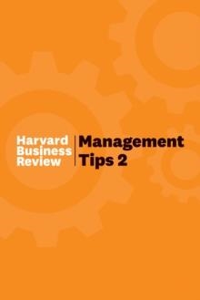 MANAGEMENT TIPS 2 | 9781647820145 | HARVARD BUSINESS REVIEW