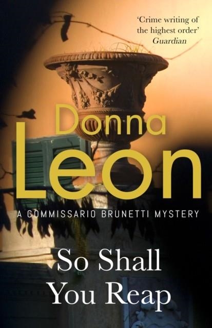 SO SHALL YOU REAP | 9781529153323 | DONNA LEON