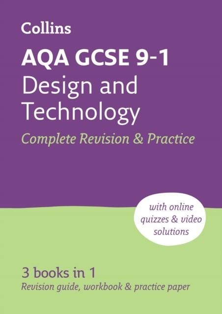 AQA GCSE 9-1 DESIGN & TECHNOLOGY COMPLETE REVISION & PRACTICE (2ND EDITION) 2ND | 9780008535018