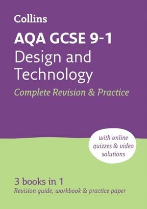 AQA GCSE 9-1 DESIGN & TECHNOLOGY COMPLETE REVISION & PRACTICE (2ND EDITION) 2ND | 9780008535018