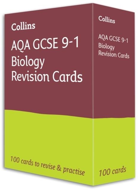 AQA GCSE 9-1 BIOLOGY REVISION CARDS | 9780008353896