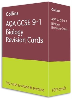 AQA GCSE 9-1 BIOLOGY REVISION CARDS | 9780008353896