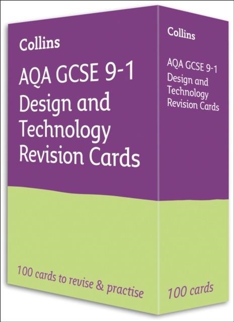 AQA GCSE 9-1 DESIGN & TECHNOLOGY REVISION CARDS | 9780008399269