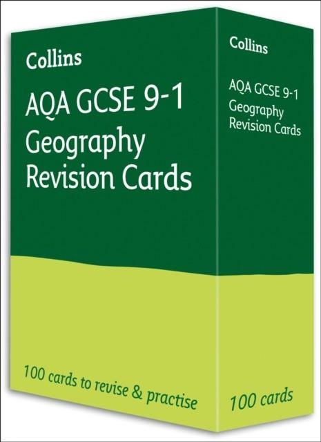 AQA GCSE 9-1 GEOGRAPHY REVISION CARDS | 9780008399313