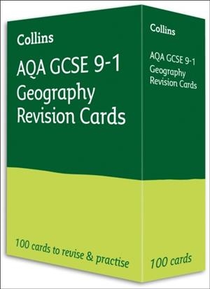 AQA GCSE 9-1 GEOGRAPHY REVISION CARDS | 9780008399313