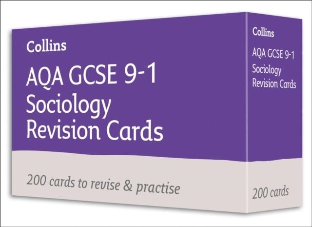 AQA GCSE 9-1 SOCIOLOGY REVISION CARDS | 9780008399320