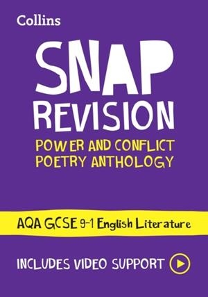 AQA POETRY ANTHOLOGY POWER AND CONFLICT REVISION GUIDE | 9780008551551