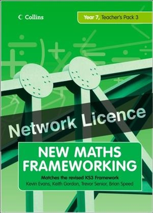 COLLINS MATHS FRAMEWORKING YEAR 7 TEACHER'S GUIDE BOOK 3 (LEVELS 5–6): NETWORK LICENCE (DOWNLOAD 2ND EDITION) *DIGITAL* | 9780007266166