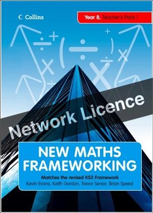COLLINS MATHS FRAMEWORKING YEAR 9 ADDITIONAL TEACHER'S SUPPORT PACK: NETWORK LICENCE (2ND EDITION) *DIGITAL* | 9780007268023