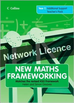 COLLINS MATHS FRAMEWORKING YEAR 8 TEACHER'S GUIDE BOOK 1 (LEVELS 4–5): NETWORK LICENCE (DOWNLOAD 2ND EDITION) *DIGITAL* | 9780007267958