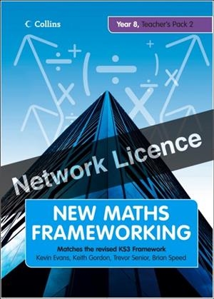 COLLINS MATHS FRAMEWORKING YEAR 8 TEACHER'S GUIDE BOOK 2 (LEVELS 5–6): NETWORK LICENCE (DOWNLOAD 2ND EDITION) *DIGITAL* | 9780007266227