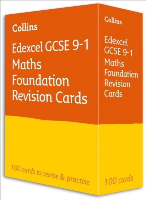 EDEXCEL GCSE 9-1 MATHS FOUNDATION REVISION CARDS | 9780008359744