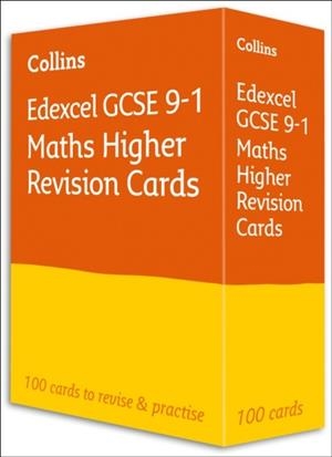 EDEXCEL GCSE 9-1 MATHS HIGHER REVISION CARDS | 9780008359737
