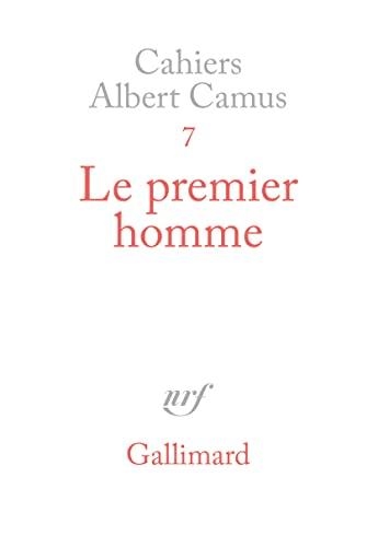 LA PREMIER HOMME | 9782070738274 | ALBERT CAMUS