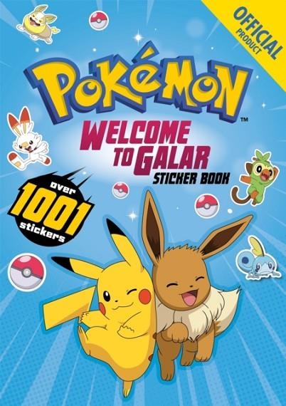 POKEMON WELCOME TO GALAR 1001 STICKER BOOK | 9781408363034 | POKEMON