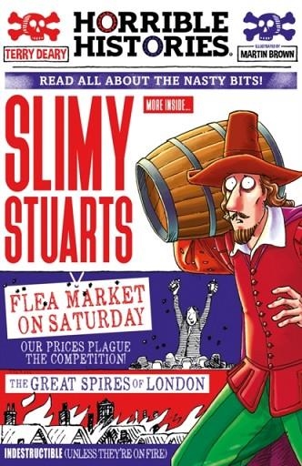 HORRIBLE HISTORIES: SLIMY STUARTS | 9780702319075 | TERRY DEARY 