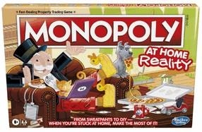 MONOPOLY AT HOME REALITY | 0195166139289 | HASBRO