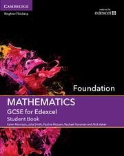 GCSE MATHEMATICS EDEXCEL FOUNDATION DIGITAL AND PRINT STUDENT BOOK PRINT BOOK & LICENCE BUNDLE (2YRS)*DIGITAL* | 9781107447912