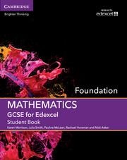 GCSE MATHEMATICS EDEXCEL FOUNDATION DIGITAL AND PRINT STUDENT BOOK PRINT BOOK & LICENCE BUNDLE (3YRS)*DIGITAL* | 9781107569126