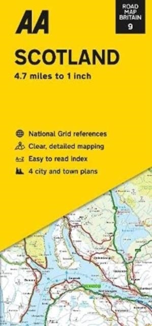 ROAD MAP SCOTLAND | 9780749582883 | ROAD MAP BRITAIN