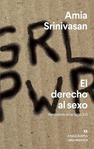 DERECHO AL SEXO, EL | 9788433965035 | AMIA SRINIVASAN