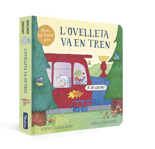 L'OVELLETA VA EN TREN (L'OVELLETA QUE VA VENIR A SOPAR. MANS PETITONES) | 9788448861018 | STEVE SMALLMAN