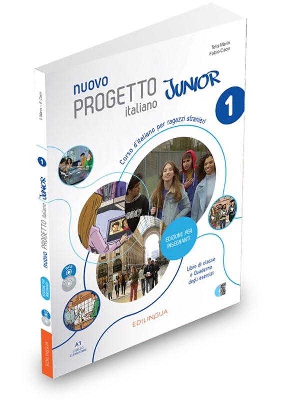 NUOVO PROGETTO ITALIANO JUNIOR 1 EDIZIONE PER INSEGNANTI (+ CD + DVD VIDEO) | 9791259801449