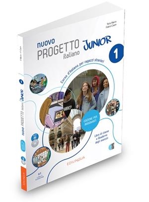 NUOVO PROGETTO ITALIANO JUNIOR 1 EDIZIONE PER INSEGNANTI (+ CD + DVD VIDEO) | 9791259801449