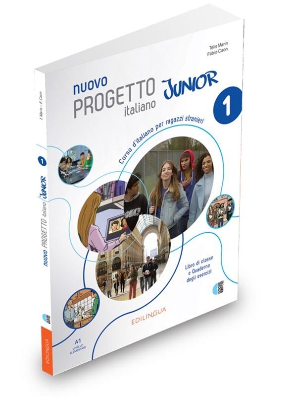 NUOVO PROGETTO ITALIANO JUNIOR 1 LIBRO DI CLASSE E QUADERNO DEGLI ESERCIZI | 9791259801401