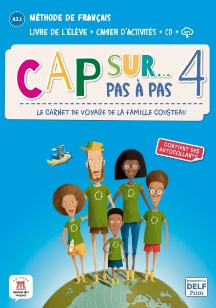 CAP SUR… PAS À PAS 4 LIVRE DE L'ÉLÈVE + CAHIER D'ACTIVITÉS | 9788418032158