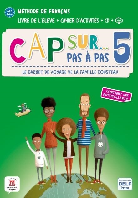 CAP SUR… PAS À PAS 5 LIVRE DE L'ÉLÈVE + CAHIER D'ACTIVITÉS | 9788418032165