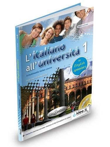 L'ITALIANO ALL'UNIVERSITÀ 1 FOR ENGLISH SPEAKERS + AUDIO - PP. 260 | 9789606931246