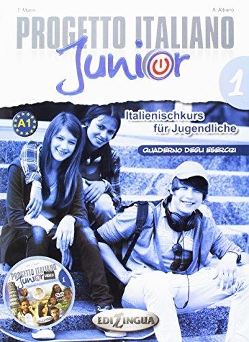 PROGETTO ITALIANO JUNIOR 1 FÜR DEUTSCHSPRACHIGE LERNER
QUADERNO DEGLI ESERCIZI + VIDEO - PP. 84 | 9789606931093