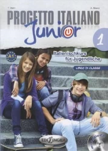 PROGETTO ITALIANO JUNIOR 1 FÜR DEUTSCHSPRACHIGE LERNER 
LIBRO DI CLASSE + AUDIO - PP. 116 | 9789606931086