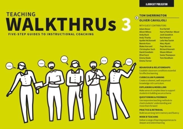 TEACHING WALKTHRUS 3: FIVE-STEP GUIDES TO INSTRUCTIONAL COACHING | 9781915261137 | TOM SHERRINGTON