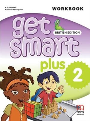 GET SMART PLUS 2 WORKBOOK QR | 9786180562606