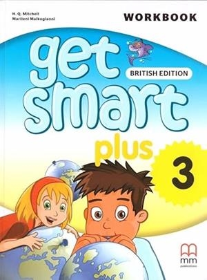 GET SMART PLUS 3 WORKBOOK QR | 9786180562613