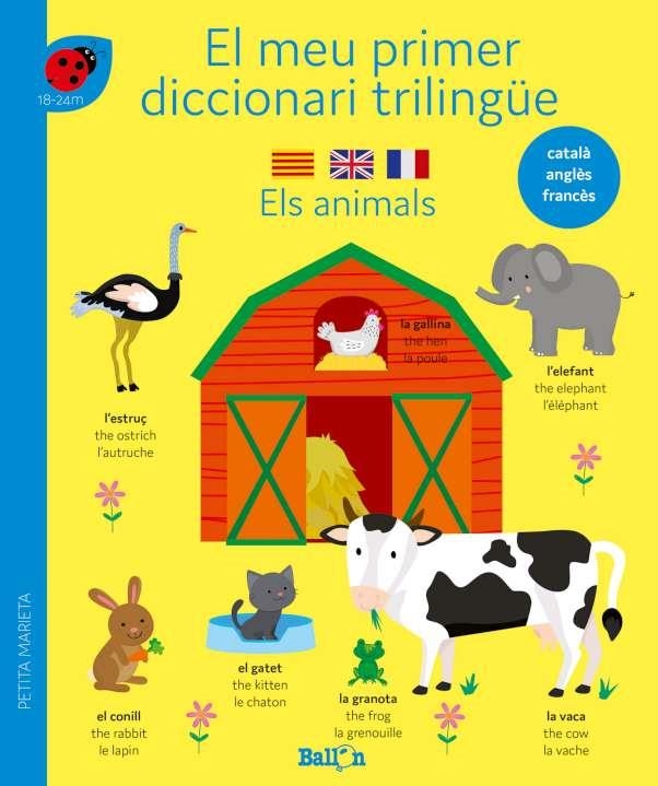 DICCIONARI TRILINGUE-ELS ANIMALS | 9789403225128